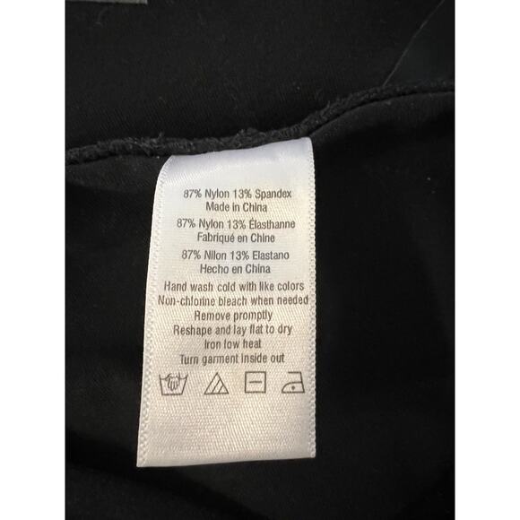 ALO YOGA | Airbrush Black Lineal Diagonal Stripe Leggings | Hailey Bieber | Sz M - Picture 8 of 10